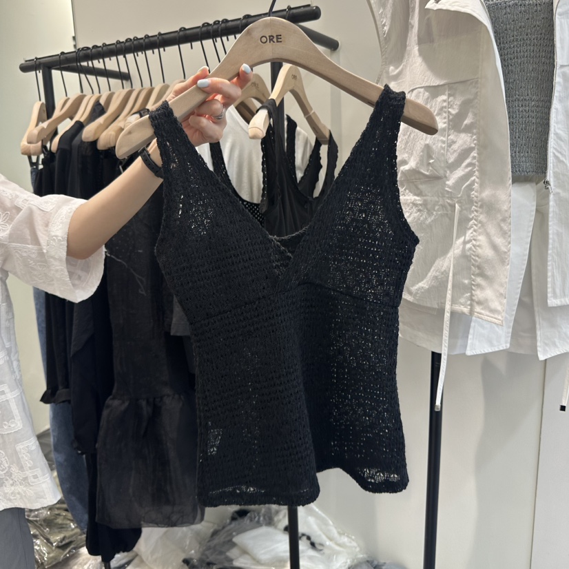 ORE-P直郵韓國代購㊣女裝新品25春夏人氣熱賣休閑吊帶背心ORE吊帶/背心圖色3