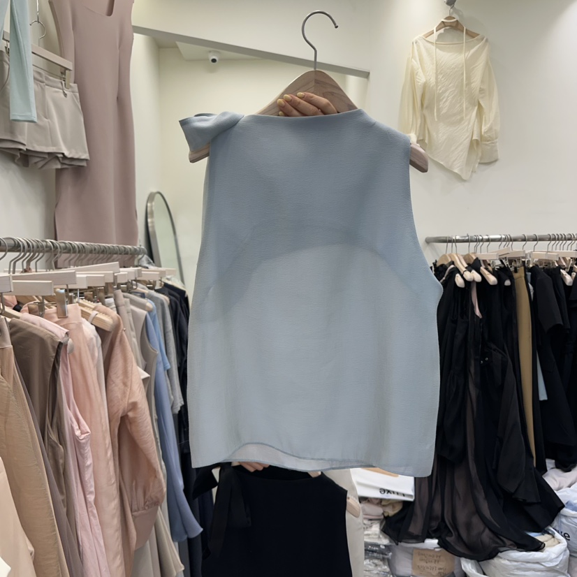 THE LOW直郵韓國代購㊣女裝新品25春夏推薦休閑熱賣吊帶背心THE LOW吊帶/背心