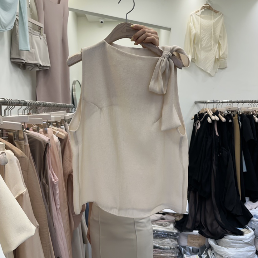 THE LOW直郵韓國代購㊣女裝新品25春夏推薦休閑熱賣吊帶背心THE LOW吊帶/背心圖色2