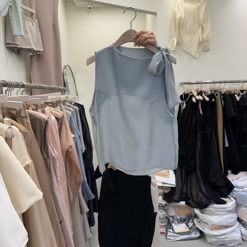 THE LOW直郵韓國代購㊣女裝新品25春夏推薦休閑熱賣吊帶背心THE LOW吊帶/背心圖色3