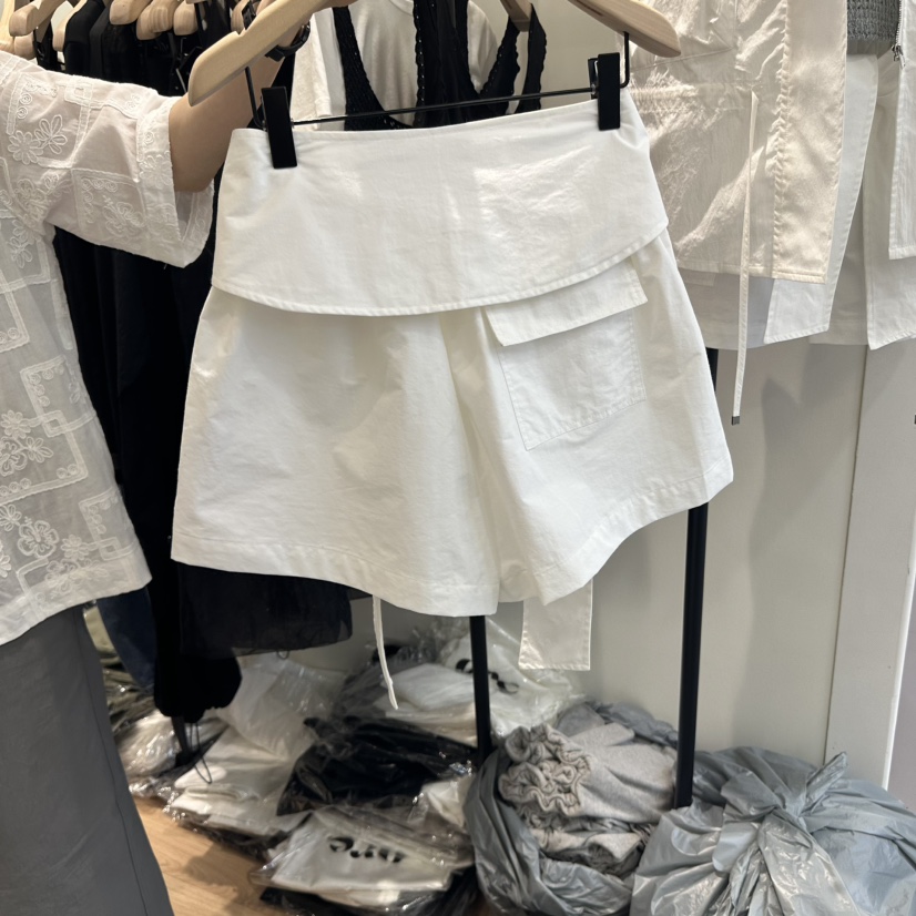 ORE-P韓國直郵㊣女裝新款人氣25春夏時尚推薦熱賣短褲含腰帶ORE短褲