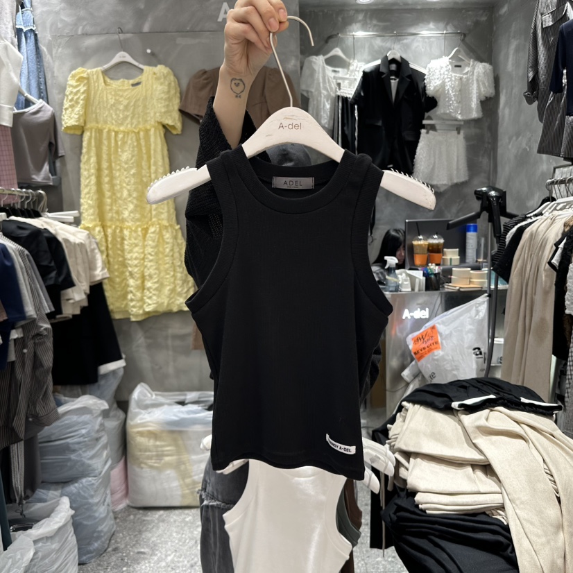 A-DEL韓國㊣直郵東大門代購女裝新品人氣推薦25春夏吊帶背心A-DEL吊帶/背心圖色4