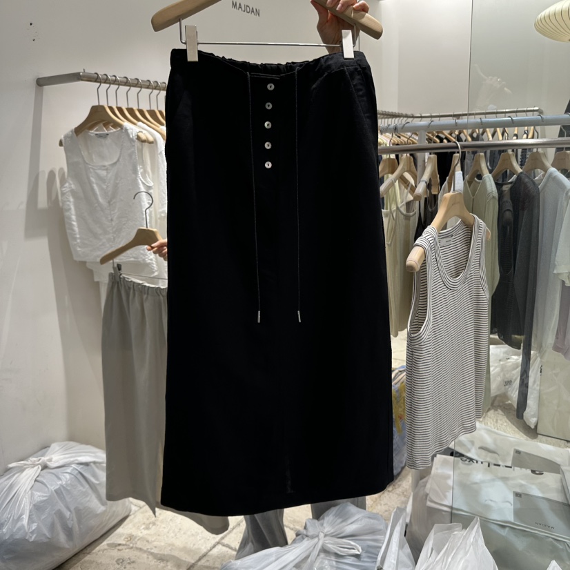 MAJDAN韓國直郵㊣東大門實拍女裝新品時尚熱賣人氣推薦長裙MAJDAN長裙圖色3