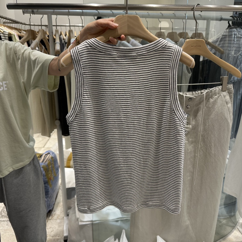 MAJDAN韓國㊣直郵東大門代購女裝新品休閑25春夏人氣吊帶背心MAJDAN吊帶/背心