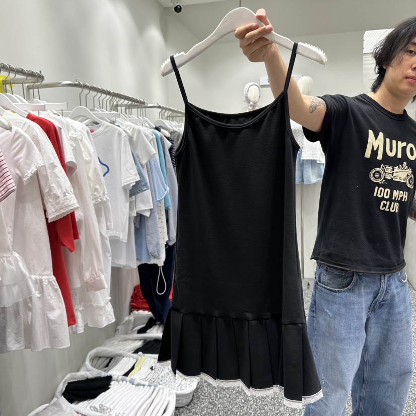 VINTAGE 888韓國㊣直郵東大門代購女裝新品休閑人氣連衣裙VINTAGE888/TRIPLE EIGHT連衣裙圖色2
