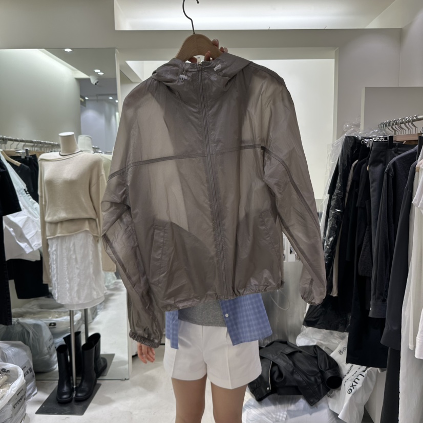 ASHTOE韓國直郵㊣女裝新品推薦時尚25春夏人氣熱賣休閑夾克ASHTOE夾克圖色2