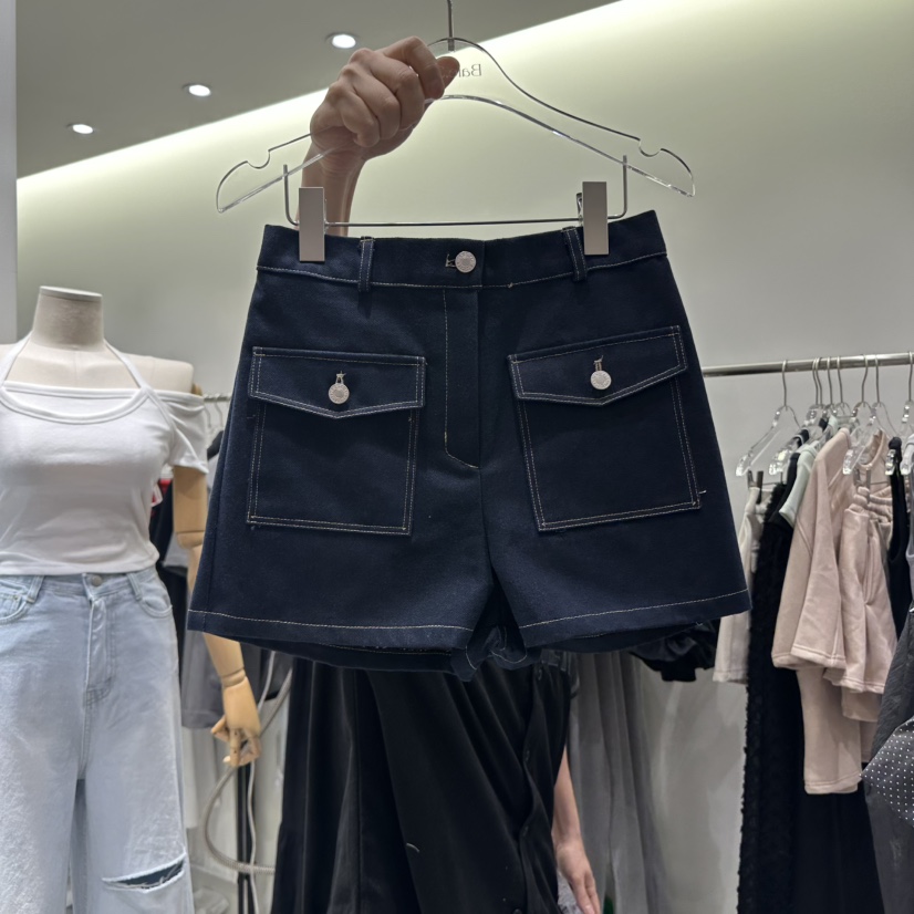 BAIE.38直郵韓國代購㊣女裝新品人氣推薦25春夏時尚短褲口袋BAIE.38短褲圖色2