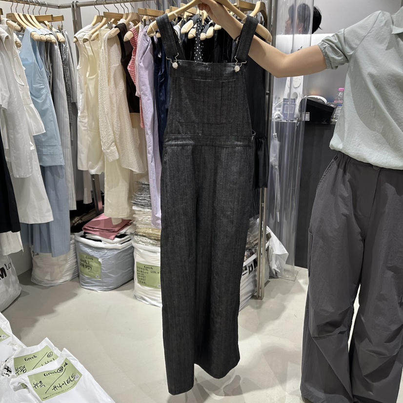 GREEK韓國直郵㊣東大門實拍女裝新品熱賣人氣25春夏推薦背帶褲GREEK背帶褲