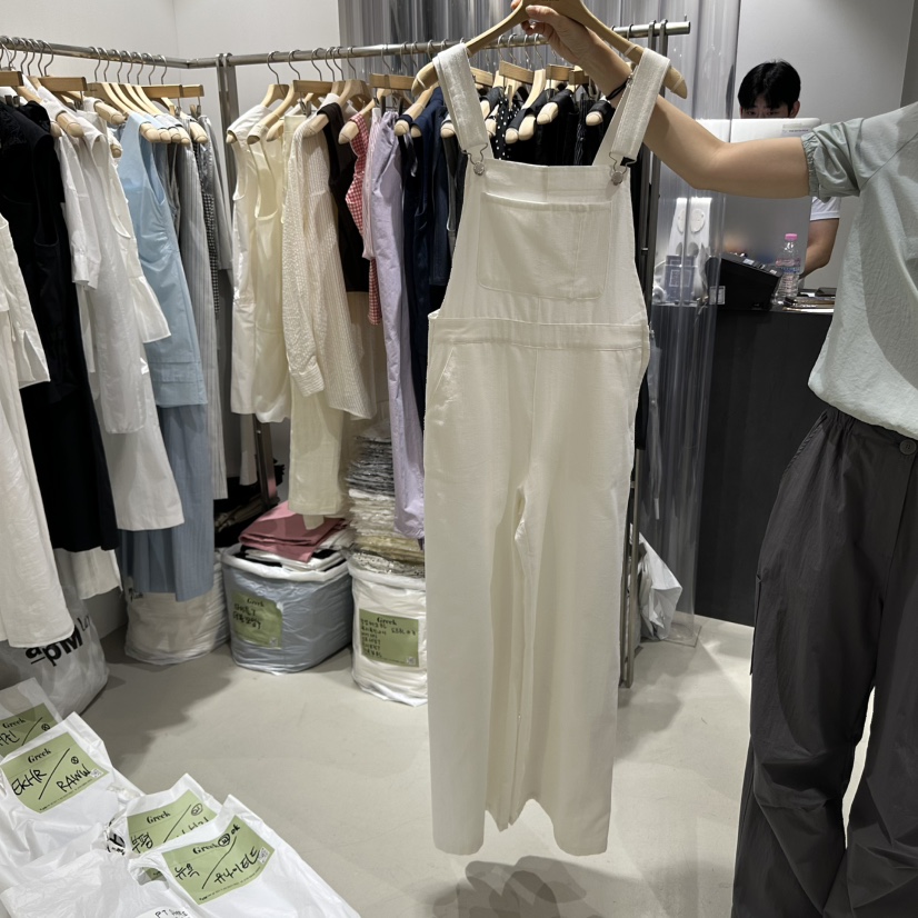 GREEK韓國直郵㊣東大門實拍女裝新品熱賣人氣25春夏推薦背帶褲GREEK背帶褲