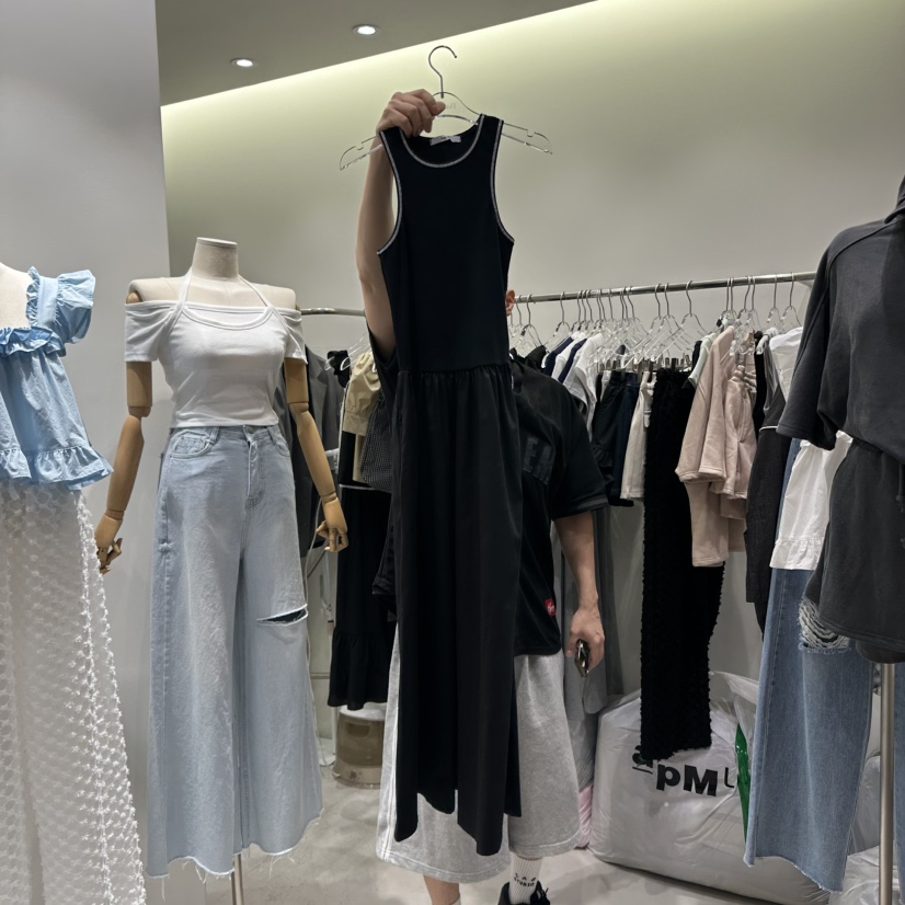 BAIE.38韓國㊣直郵東大門代購女裝新品推薦25春夏休閑連衣裙BAIE.38連衣裙圖色2