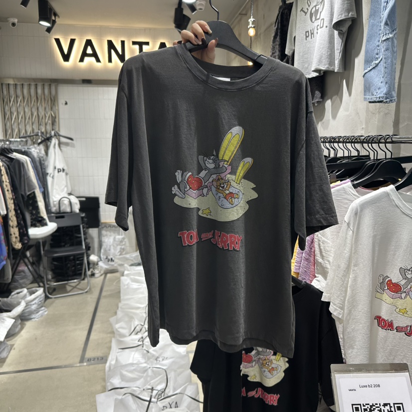 VANTA韓國㊣直郵東大門代購女裝新款人氣休閑25春夏推薦T恤VANTAT恤圖色2