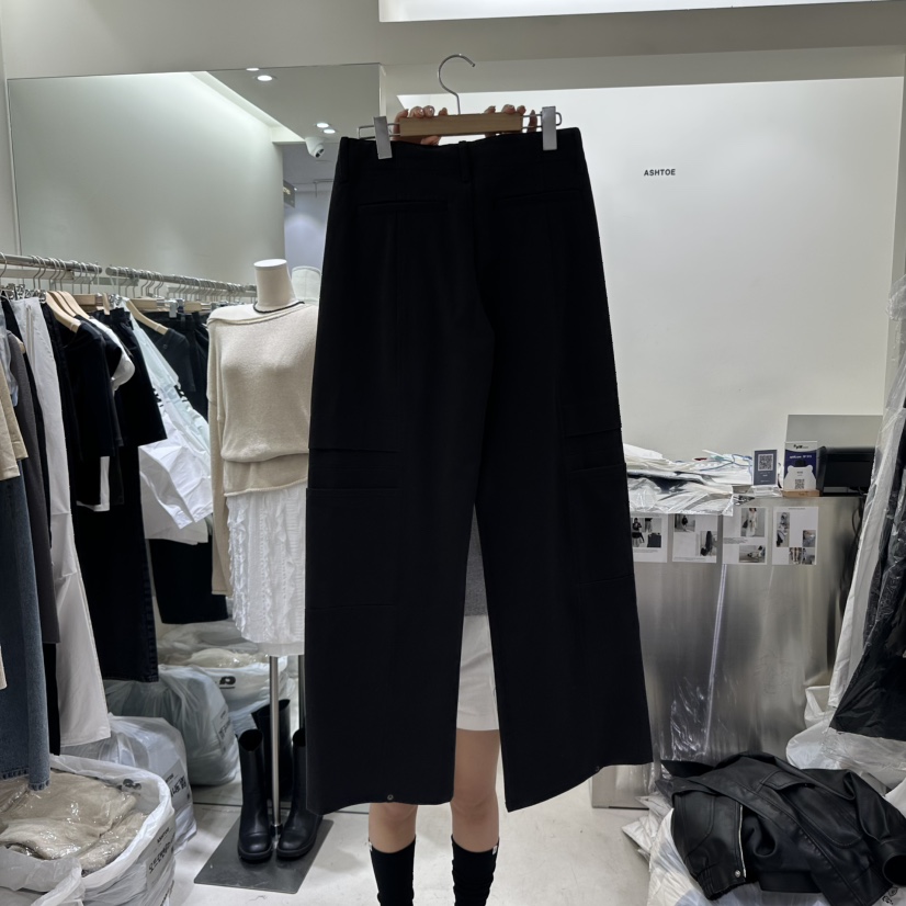 ASHTOE韓國㊣直郵東大門代購女裝新品休閑推薦時尚人氣休閑褲ASHTOE休閑褲