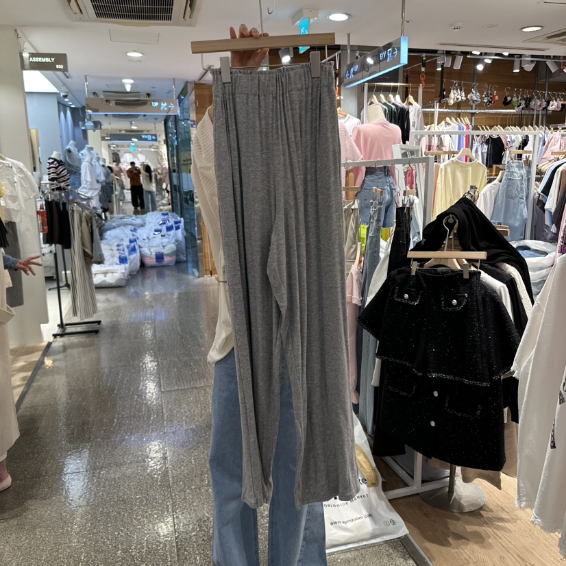 DELLING直郵韓國代購㊣女裝新品人氣25春夏休閑時尚熱賣休閑褲DELLING休閑褲圖色2