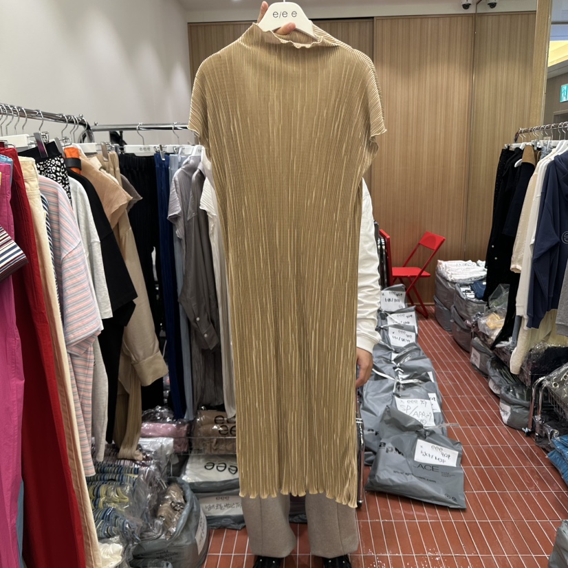 E/E/E韓國㊣直郵東大門代購女裝新款熱賣人氣推薦休閑連衣裙E/E/E連衣裙圖色4