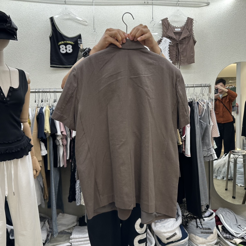 MAGOT韓國直郵㊣女裝新品時尚推薦熱賣25春夏人氣休閑夾克IIIΛGOT/MAGOT夾克
