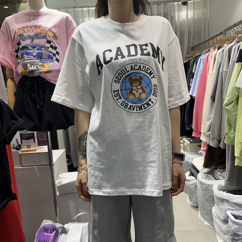 THE LOT直郵韓國代購㊣女裝新品人氣休閑25春夏推薦熱賣T恤THE LOT/ LOTT恤