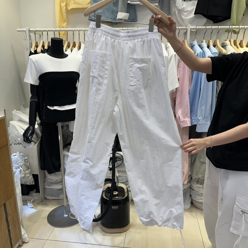Q C韓國直郵㊣東大門實拍女裝新品熱賣休閑時尚推薦休閑褲Republlc of qc休閑褲