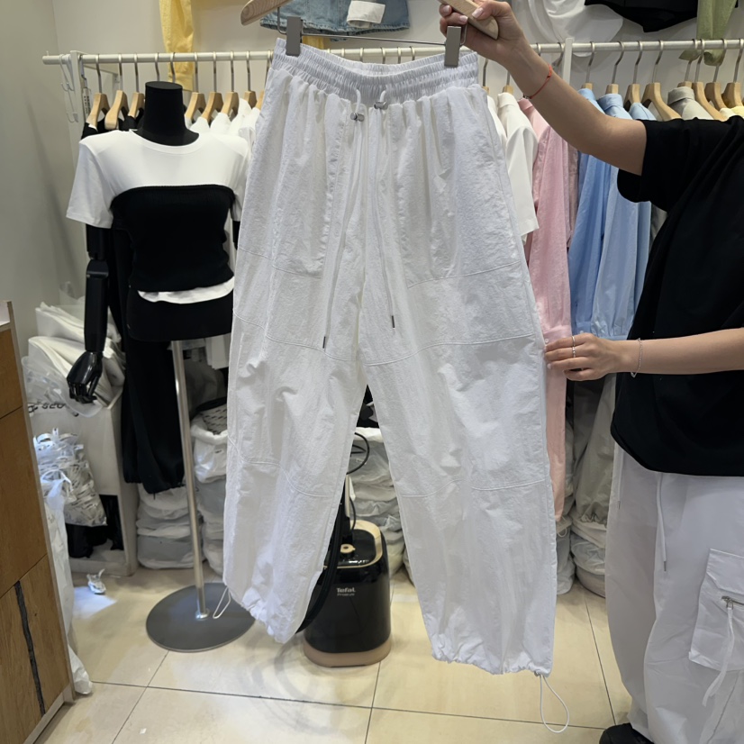 Q C韓國直郵㊣東大門實拍女裝新品熱賣休閑時尚推薦休閑褲Republlc of qc休閑褲