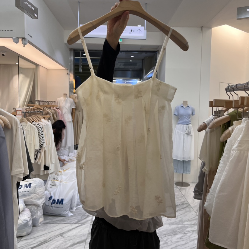MOIBLE韓國直郵㊣東大門實拍女裝新款熱賣時尚休閑吊帶背心MOIBLE吊帶/背心