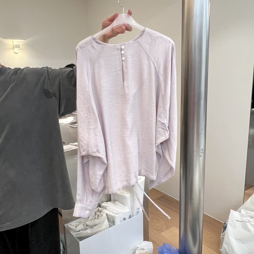 THERE韓國㊣直郵東大門代購女裝新品人氣25春夏時尚襯衫蕾絲衫THERE襯衫/蕾絲衫