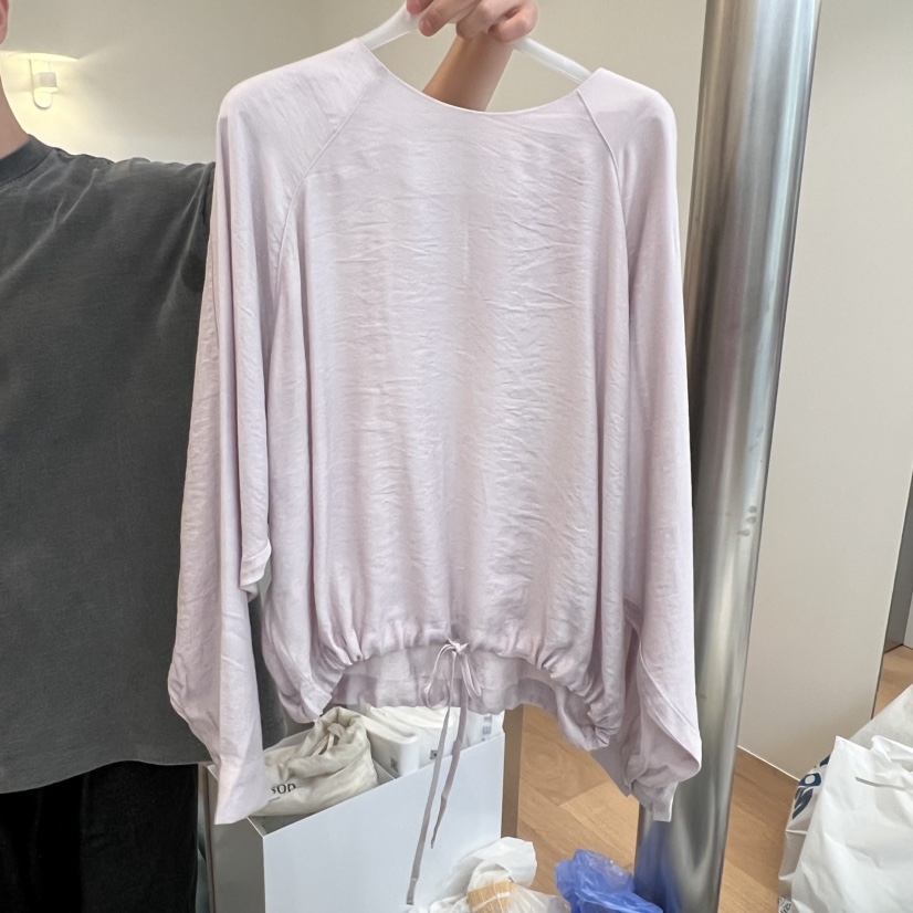 THERE韓國㊣直郵東大門代購女裝新品人氣25春夏時尚襯衫蕾絲衫THERE襯衫/蕾絲衫圖色2