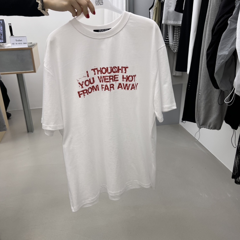 STAINLESS韓國直郵㊣東大門實拍女裝新品推薦熱賣25春夏T恤STAINLESST恤
