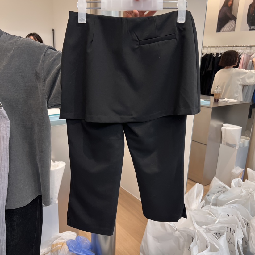 THERE直郵韓國代購㊣女裝新品人氣熱賣休閑時尚推薦25春夏裙褲THERE裙褲