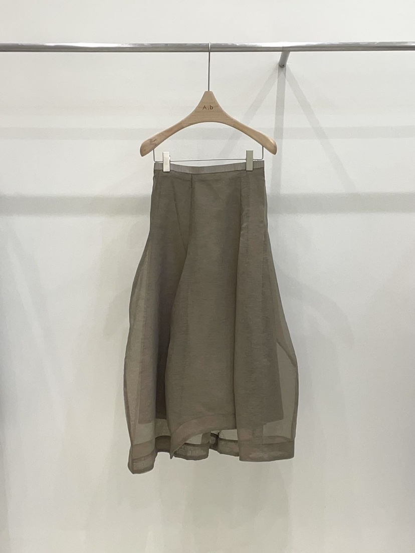 AUTUMN BEIGE-Q直郵韓國代購㊣女裝新品時尚半身裙中短裙A.b/AUTUMN BEIGE半身裙/中短裙圖色2