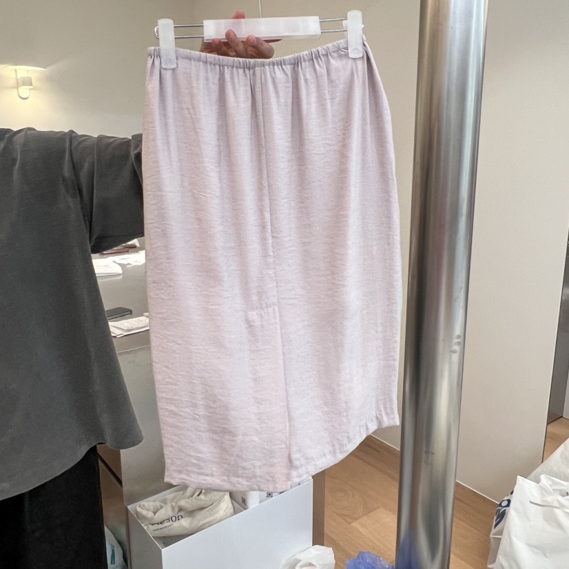 THERE韓國㊣直郵東大門代購女裝新款熱賣人氣25春夏半身裙中短裙THERE半身裙/中短裙