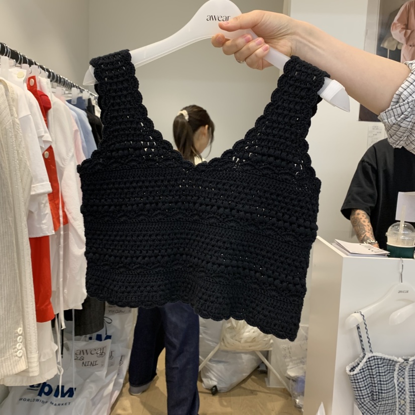 RUMIRU/AWEAR韓國㊣直郵東大門代購女裝新品休閑襯衫蕾絲衫awear/RUMIRU襯衫/蕾絲衫圖色2