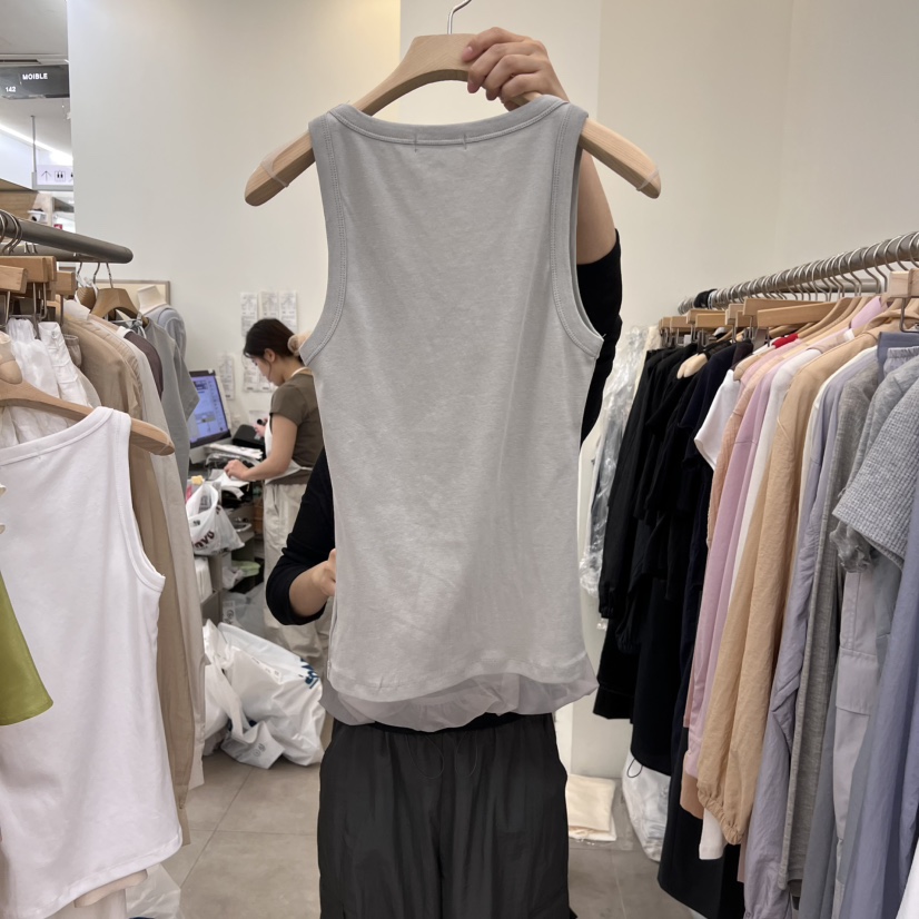 MOIBLE直郵韓國代購㊣女裝新款熱賣25春夏推薦人氣吊帶背心MOIBLE吊帶/背心
