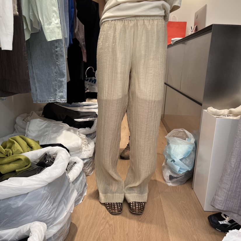 THERE韓國直郵㊣女裝新品休閑25春夏熱賣時尚人氣推薦休閑褲THERE休閑褲圖色4