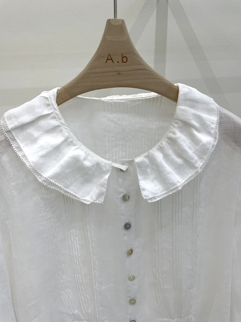 AUTUMN BEIGE-Q韓國直郵㊣女裝新款時尚25春夏襯衫蕾絲衫A.b/AUTUMN BEIGE襯衫/蕾絲衫