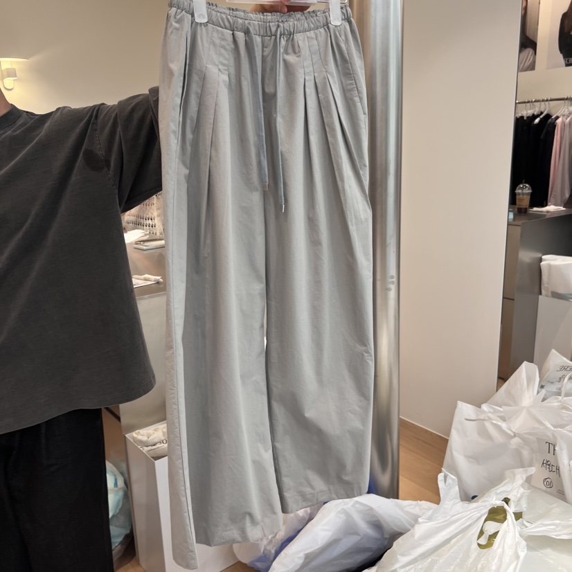 THERE韓國㊣直郵東大門代購女裝新款熱賣休閑25春夏人氣休閑褲THERE休閑褲