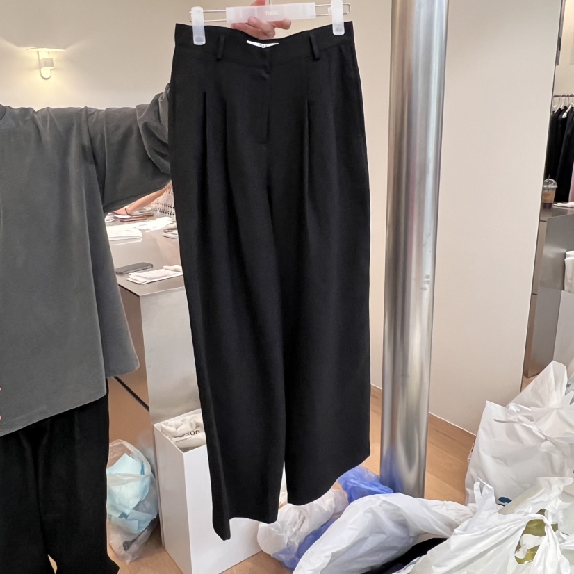 THERE韓國直郵㊣東大門實拍女裝新品推薦熱賣時尚休閑休閑褲THERE休閑褲圖色2