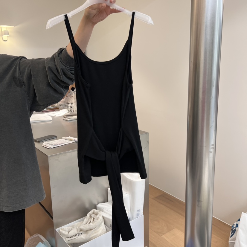 THERE韓國㊣直郵東大門代購女裝新品推薦休閑時尚熱賣吊帶背心THERE吊帶/背心圖色3