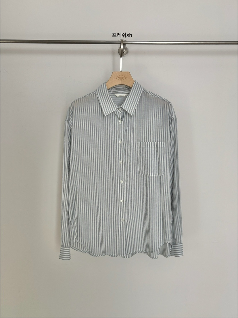 VERGAMOT直郵韓國代購㊣女裝新品25春夏時尚熱賣襯衫蕾絲衫VERGAMOT襯衫/蕾絲衫