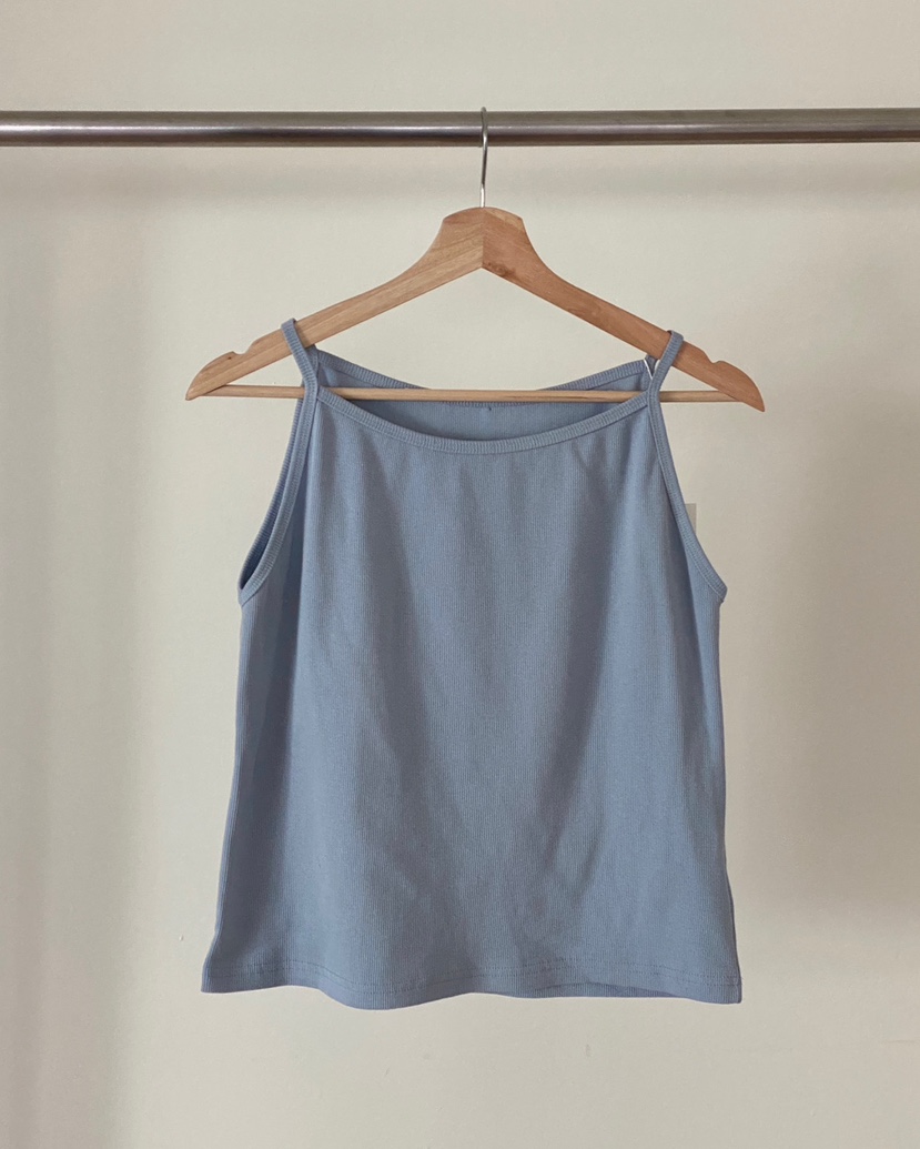 WALNUT/TAEJOON直郵韓國代購㊣女裝新品25春夏人氣吊帶背心Walunt/TAEJOON吊帶/背心圖色2