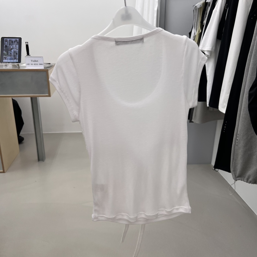 STAINLESS韓國直郵㊣東大門實拍女裝新品25春夏時尚T恤假兩件STAINLESST恤