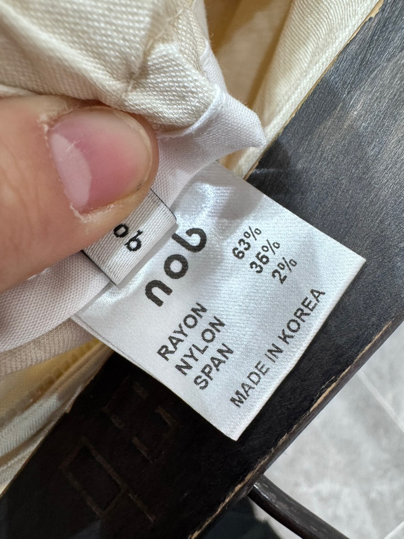 NOB東大門代購女裝新品真品25春夏時尚人氣休閑推薦職業休閑褲NOB休閑褲