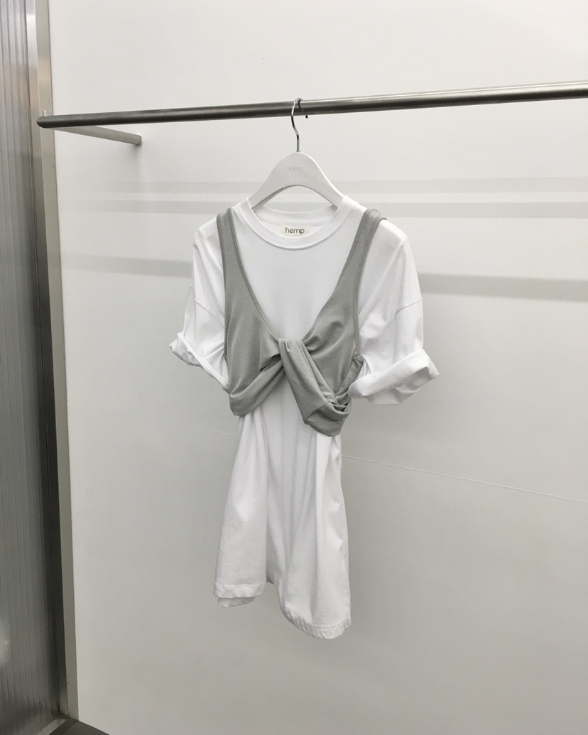 HEMP-P東大門代購女士新品25春夏熱賣推薦職業真品吊帶背心hemp吊帶/背心
