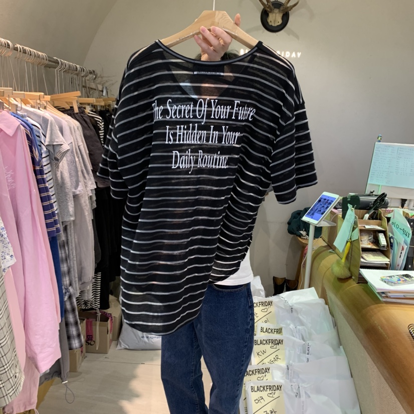 BLACKFRIDAY東大門直郵女裝新品人氣25春夏熱賣真品推薦T恤BLACK FRIDAYT恤