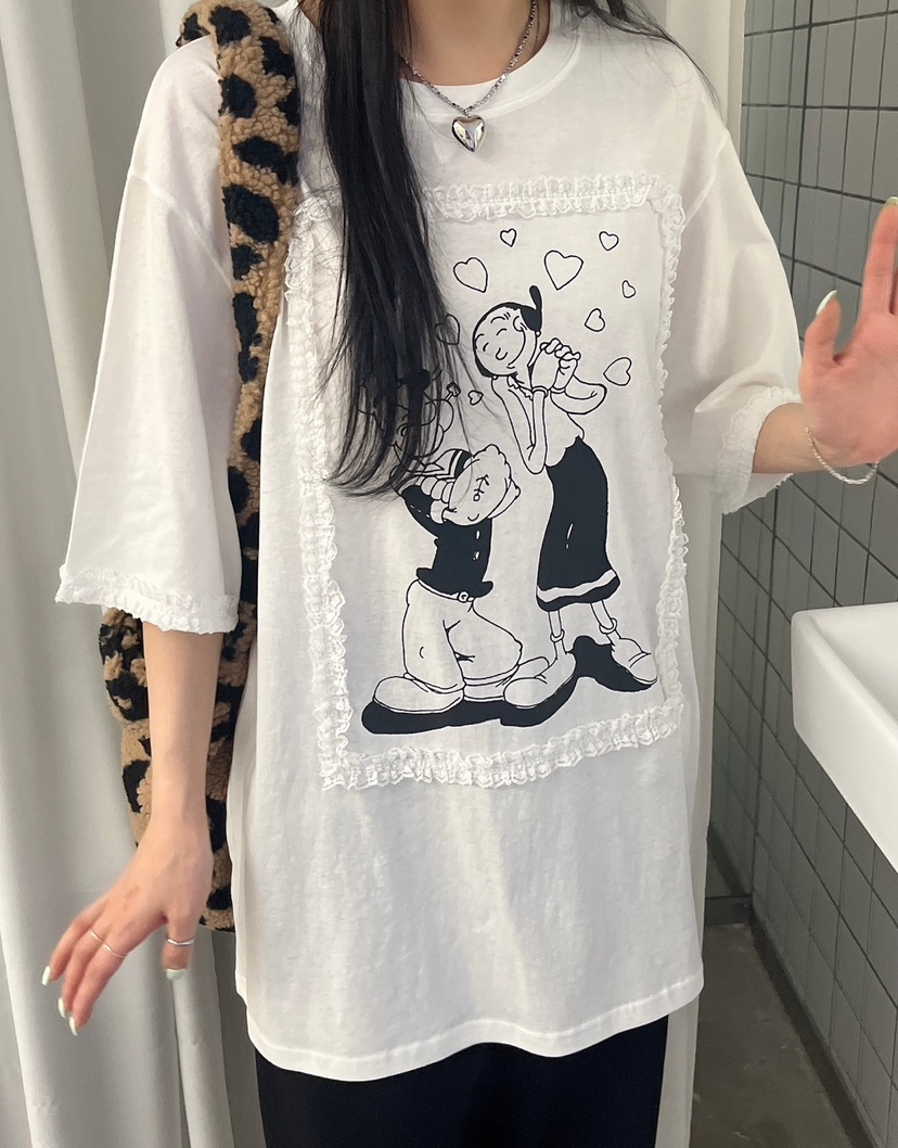 MA NYO韓國直郵女裝新款25春夏真品熱賣推薦人氣休閑職業T恤MA NYOT恤