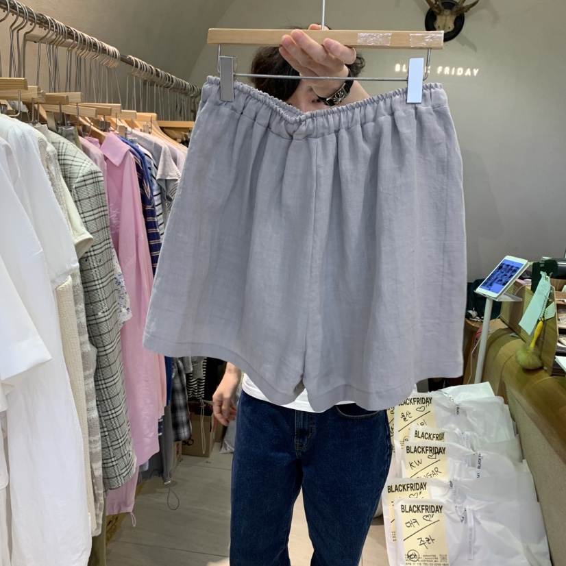 BLACKFRIDAY韓國代購女裝新款真品熱賣25春夏職業人氣休閑短褲BLACK FRIDAY短褲