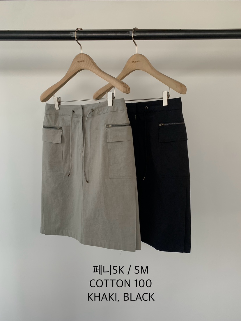 UNDERSON韓國直郵女士新品25春夏人氣推薦熱賣真品職業短裙UNDERSON短裙