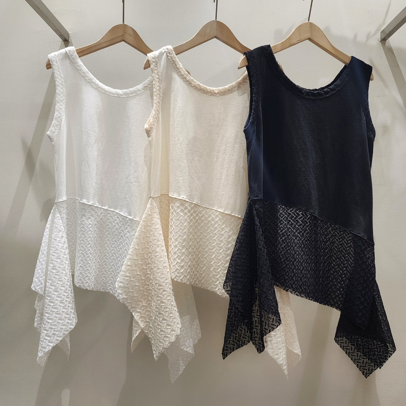 LA BLOOM東大門代購女裝新品推薦職業25春夏人氣休閑吊帶背心La Bloom吊帶/背心