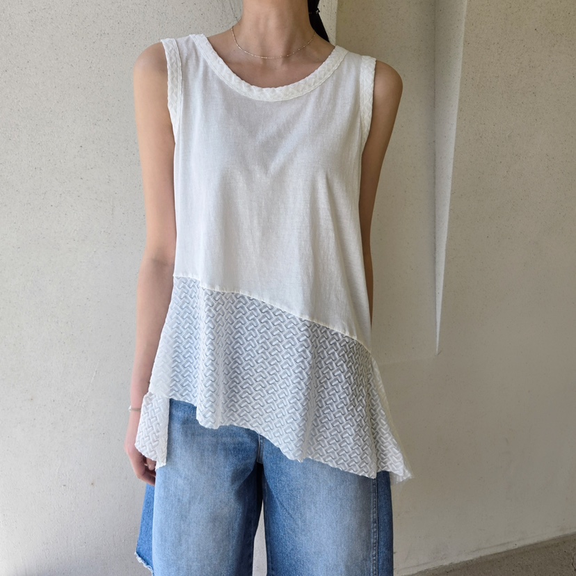 LA BLOOM東大門代購女裝新品推薦職業25春夏人氣休閑吊帶背心La Bloom吊帶/背心