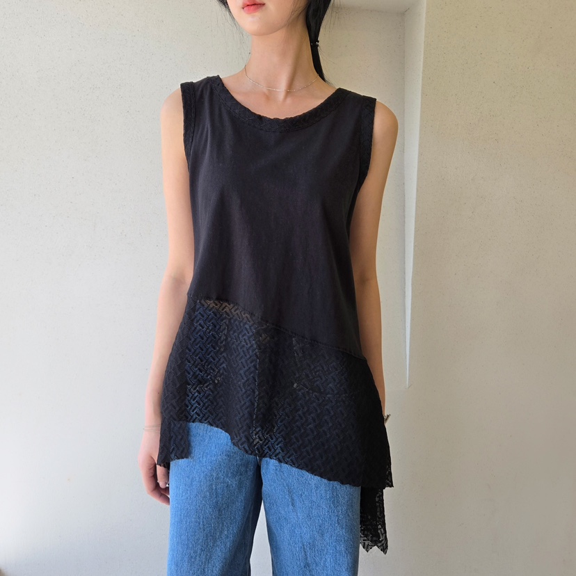 LA BLOOM東大門代購女裝新品推薦職業25春夏人氣休閑吊帶背心La Bloom吊帶/背心
