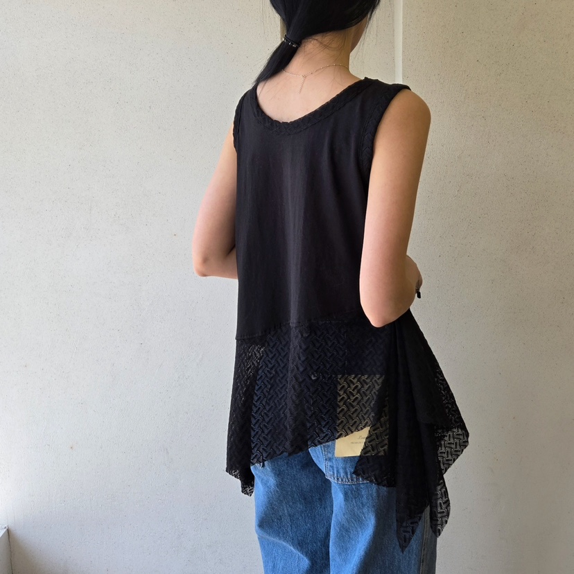 LA BLOOM東大門代購女裝新品推薦職業25春夏人氣休閑吊帶背心La Bloom吊帶/背心