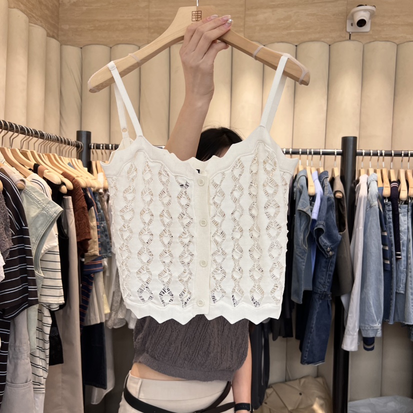OUS/INCH-L東大門直郵女士新品人氣真品時尚吊帶背心緊身OUS/INCH吊帶/背心